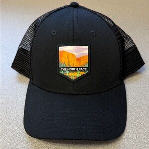 The North Face Black Cap with Vibrant Patch